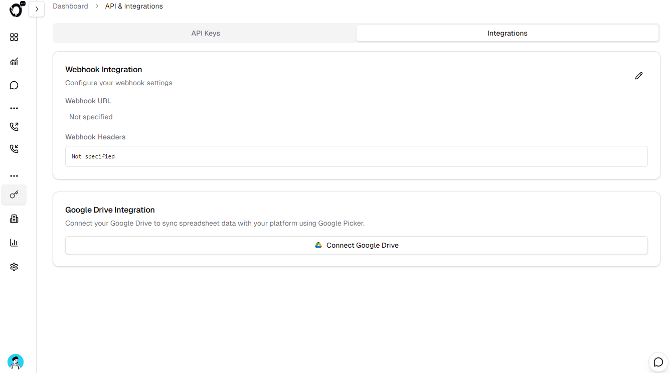 Google Sheets & Excel Integration